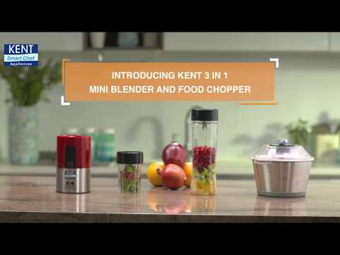 Kent 3-In-1 Mini Blender And Food Chopper